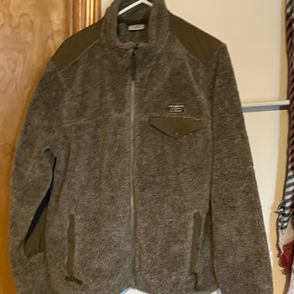 LL Bean high pile fleece jacket